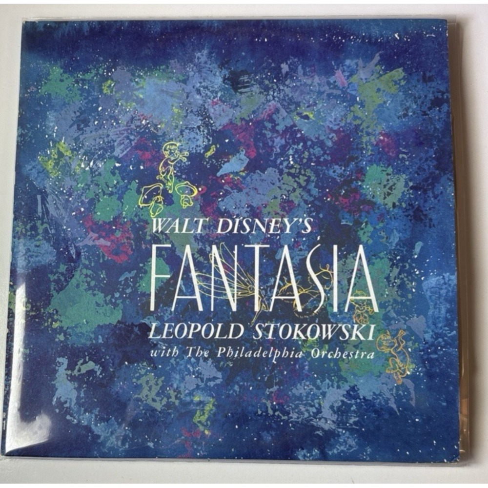 Walt Disney's Fantasia Leopold Stokowski Philadelphia Orchestra 3 LP Vinyl 1964